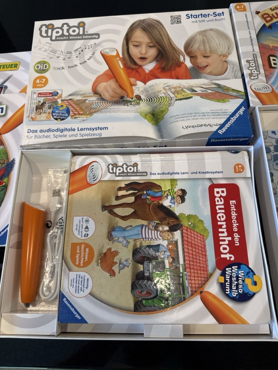 Tiptoi Spiele: tiptoi Lernspiel grosses Set – Gebraucht aus Kleinbösingen von Elunico1 2