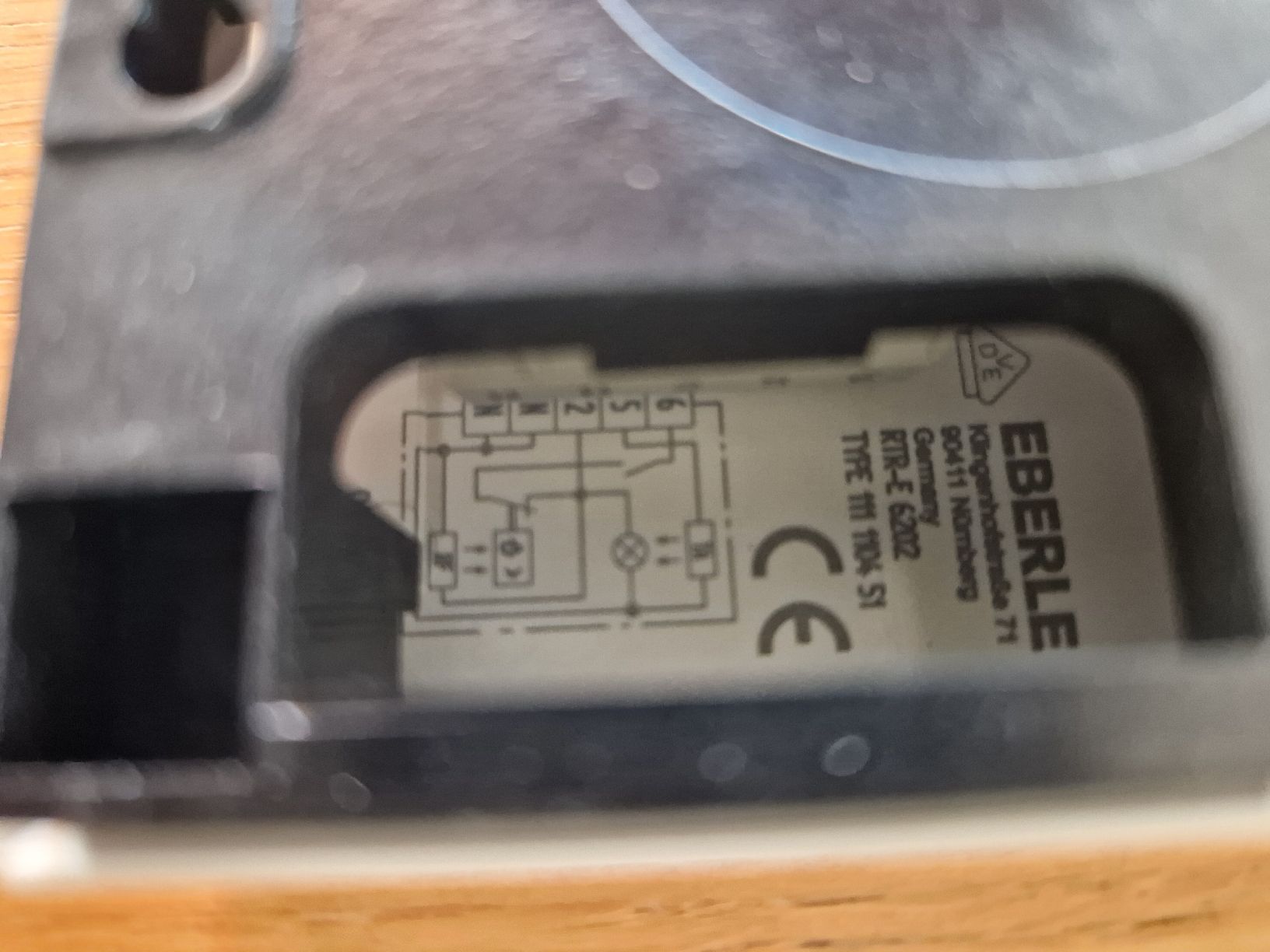 Interruttori: Eberle Raumthermostat - Neu – Nuovo (secondo la descrizione) da Vogelsang AG venduto da villa9 4
