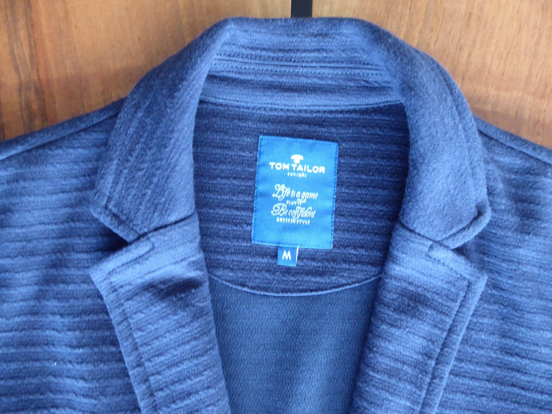 Tom Tailor Giacche: Blazer Tailor dunkelblau Grösse M – Usato da Entlebuch venduto da roma6370 1