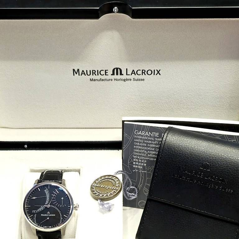 Maurice Lacroix Uhren: Maurice Lacroix Masterpiece Calendrier Rétrograde Full Set – Gebraucht aus Teufen AR von leki04