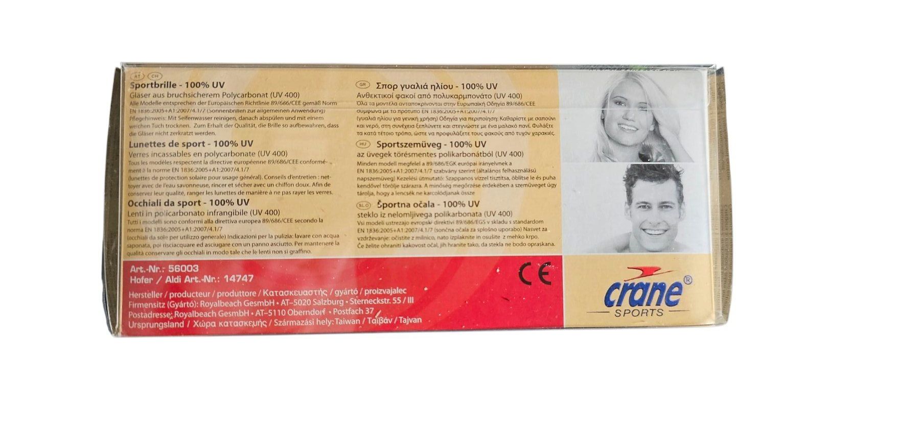 Occhiali & Lenti: Crane Sportbrille Orange – Usato da Langenthal venduto da SecondChanceShop 3