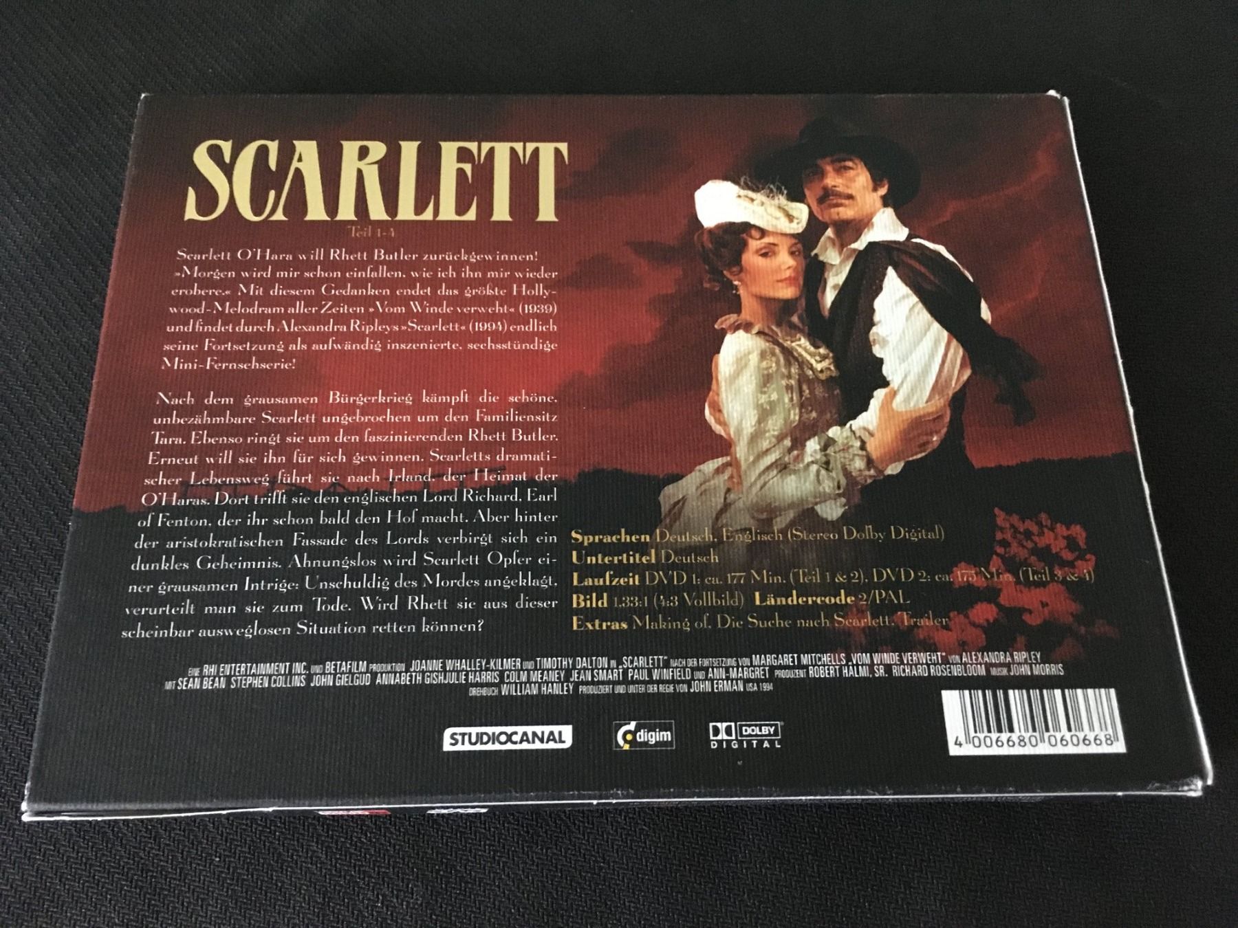 Tutti i DVDs: Scarlett Edition -DVD- vom winde verweht – Usato da St.Gallen venduto da Punktchen01 1