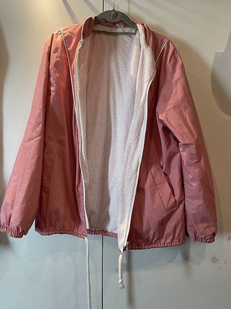 Pinke leichte Übergangsjacke Gr. m