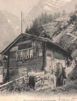 9.1905 Maderanertal am Lungenstutz belebt