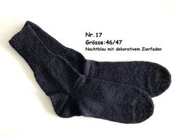 Socken handgestrickt   Gr.46/47   Nr.17