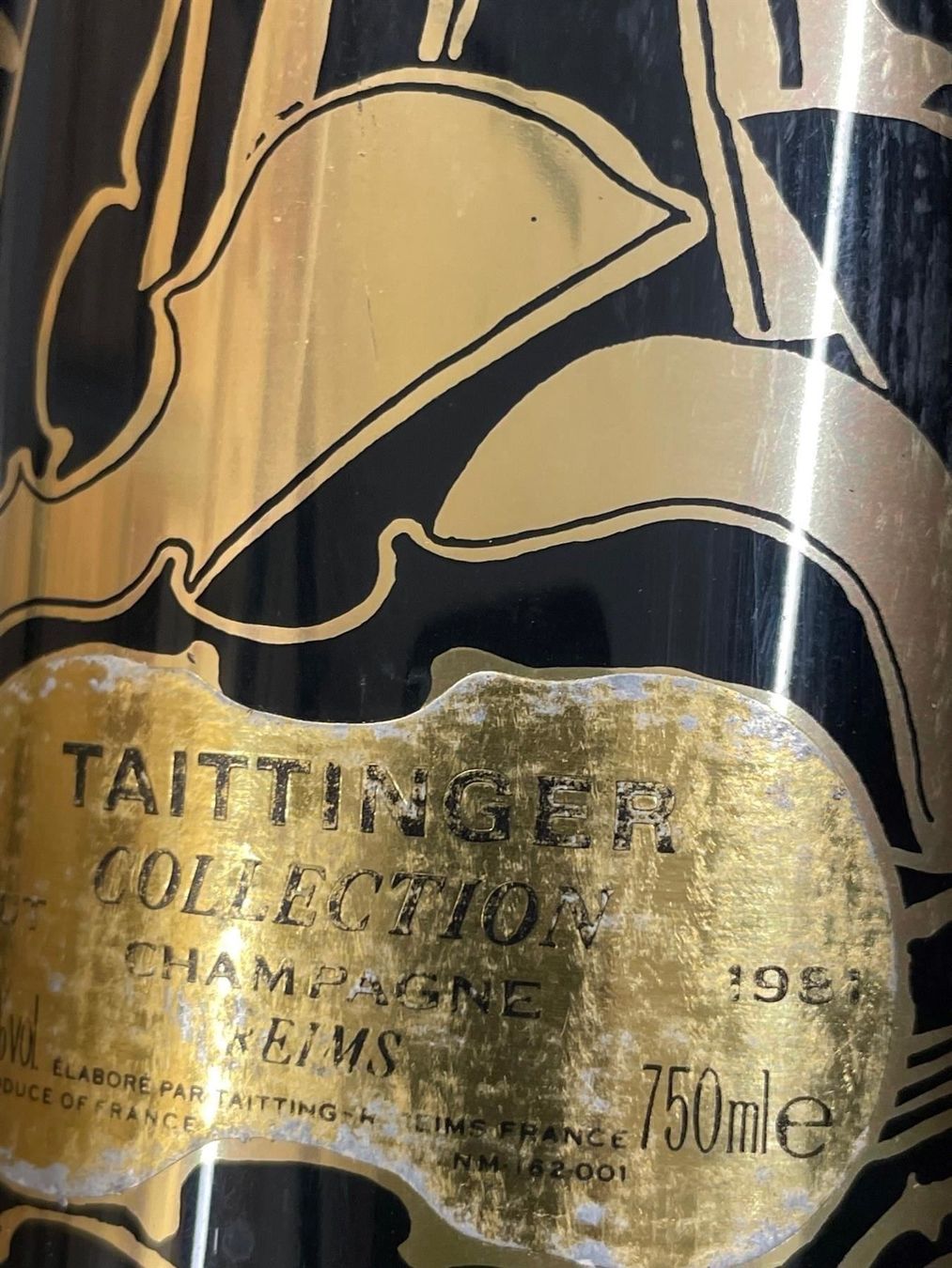 Taittinger Wein: Taittinger Spezial-Kollektion 1981 !!!! – Neu (gemäss Beschreibung) aus Zürich von Basepoint 3
