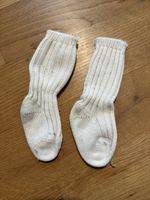 Warme Socken Baby/Kinder weiss, Grösse ca. 19-22