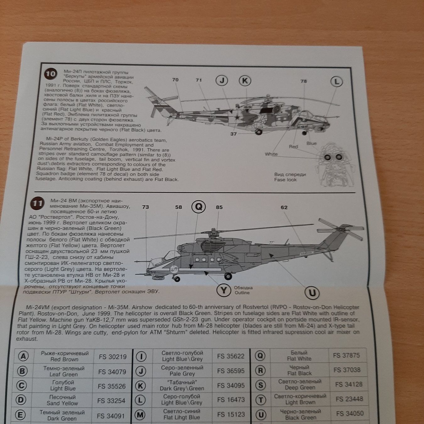 Kit di modellismo & Modellini statici: D 78 ... MIL Mi-24 Hind ... Begemot 7202 ... Decal – Nuovo (secondo la descrizione) da Bonstetten venduto da Benibanny59 2