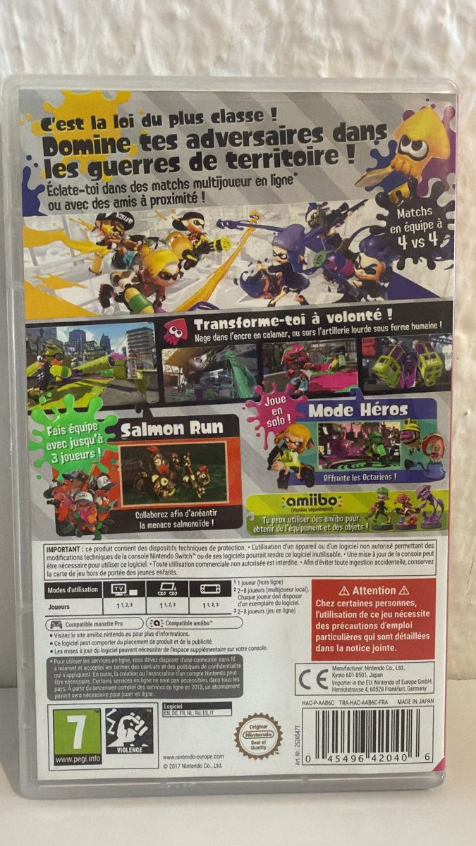 Nintendo Spiele: Nintendo Switch Game - Splatoon 2 - Excellent Condition – Gebraucht aus Ehrendingen von bubulence 1