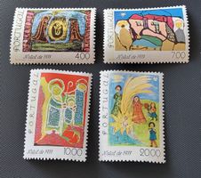 Portugal Weinachten 1977 briefmarke