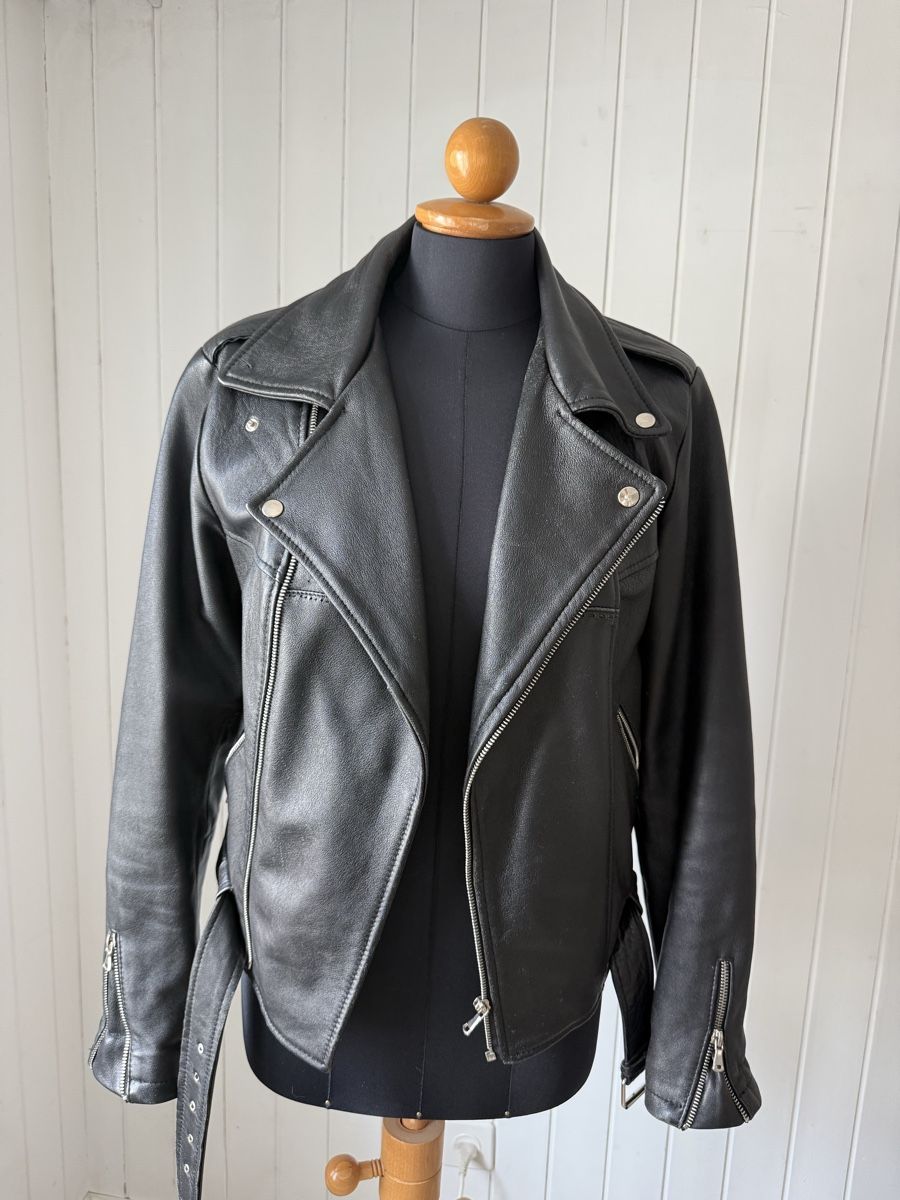 Giacche: Leder-Bikerjacke – Usato da Gwatt (Thun) venduto da marysplanet