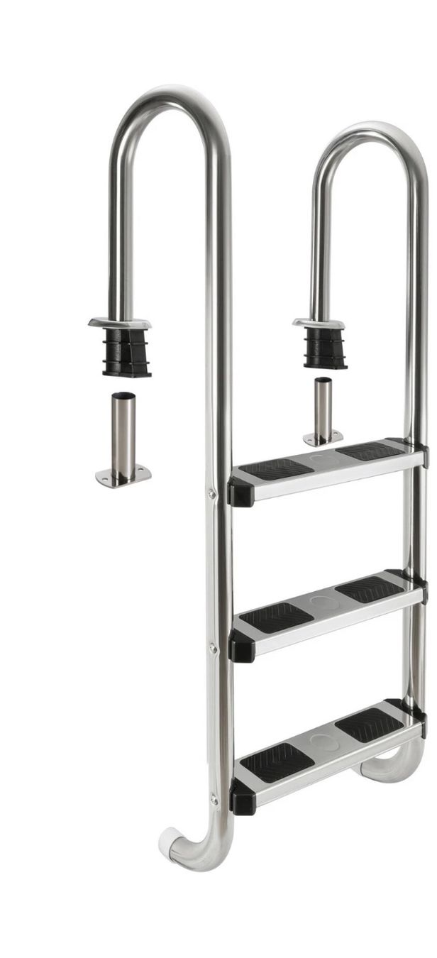 Scale: Poolleiter Einbauleiter Schwimmbad Treppe robust – Nuovo e nell'imballaggio originale da Amriswil venduto da JaJa-Express