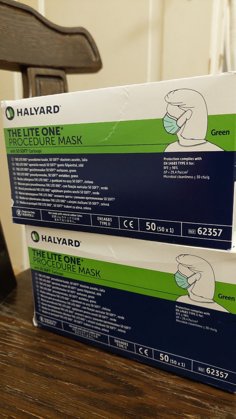 Prodotti per la cura medica: gesichtsmasken/Procedure Mask pro Pck. – Nuovo e nell'imballaggio originale da Basel venduto da O-MEGA 2