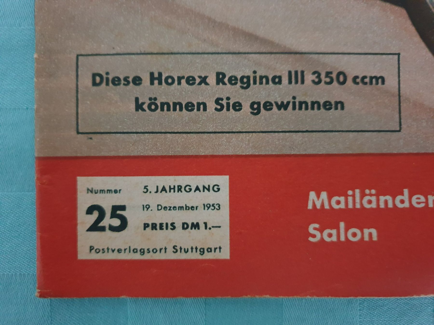 Riviste & Magazine: Das MOTORRAD Zeitschrift – Usato da Mörschwil venduto da spirspi 1