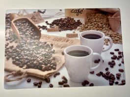 Tischset Kaffeebohnen, neuwertig, 3 Stk
