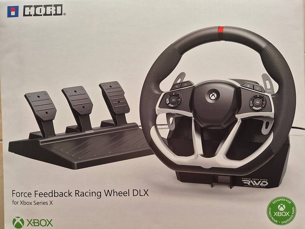 Controller: Xbox Force Feedback Racing Wheel DLX – Usato da Rivera venduto da mar_d52y 1