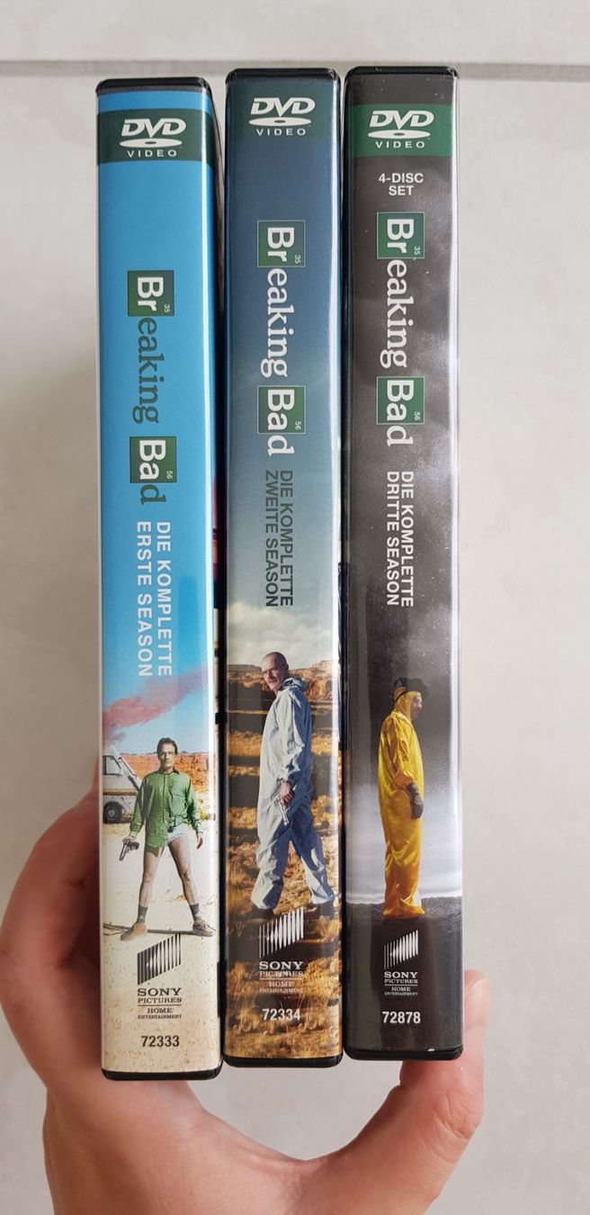 Tutti i DVDs: Breaking Bad DVD Staffel 1-3 – Usato da Kappel SO venduto da SebsPlants 2