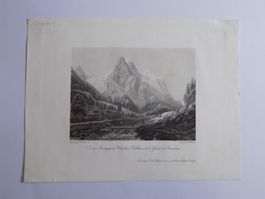 Wellhorn Wetterhorn Rosenlauigletscher