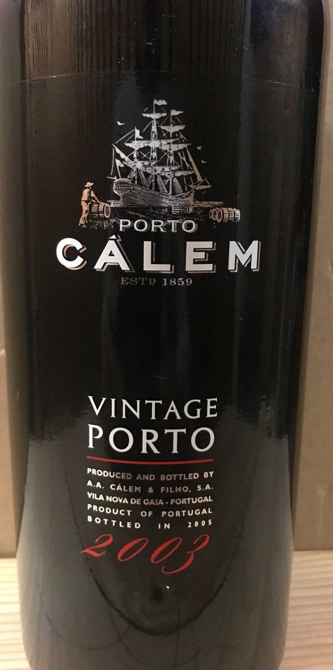 Wein: PORTO Calem Vintage 2003 – Neu (gemäss Beschreibung) aus Cully von Forninho