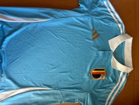 Maillot football Adidas Belgique bleu taille M neuf