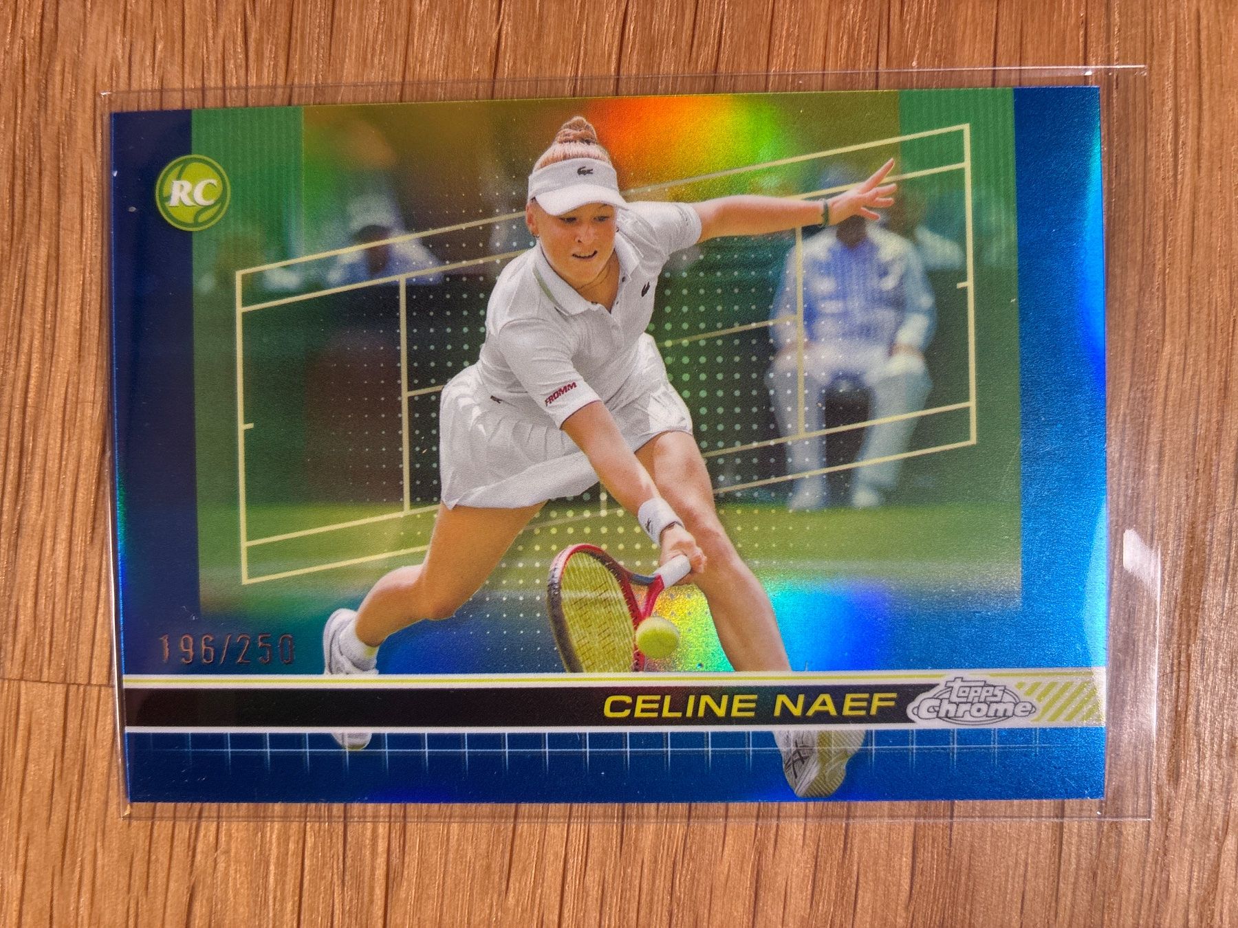 Panini Carte collezionabili: Topps Chrome Celine Naef Rc /250 – Usato da Wangenried venduto da Garagara