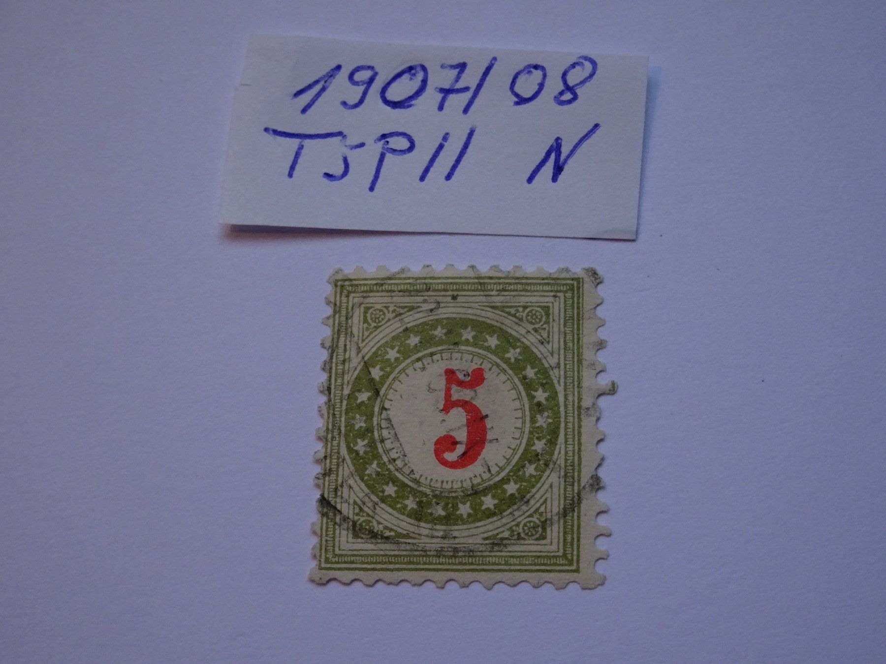 Tous les timbres: Porto 1907/08 – D'occasion à Aadorf par Chnorli-Furz