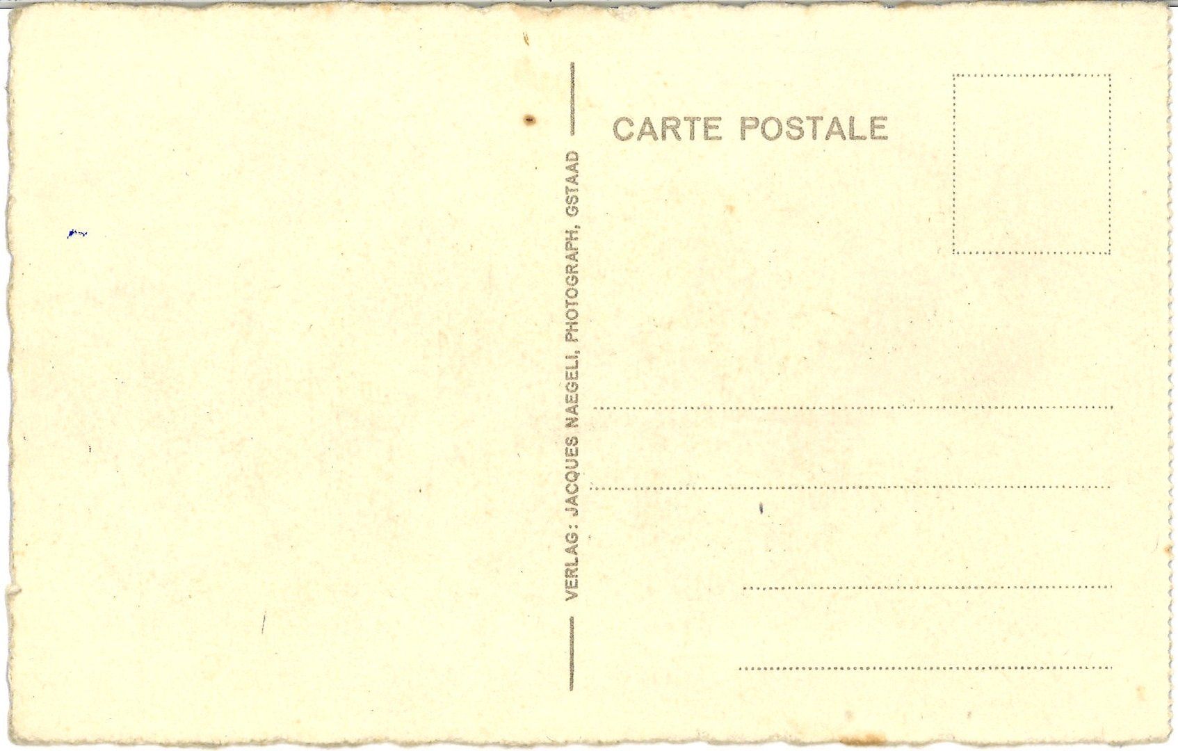 Cartoline postali: Alte Ansichtskarte Gstaad (BE) – Usato da Chur venduto da mar_95xd 1