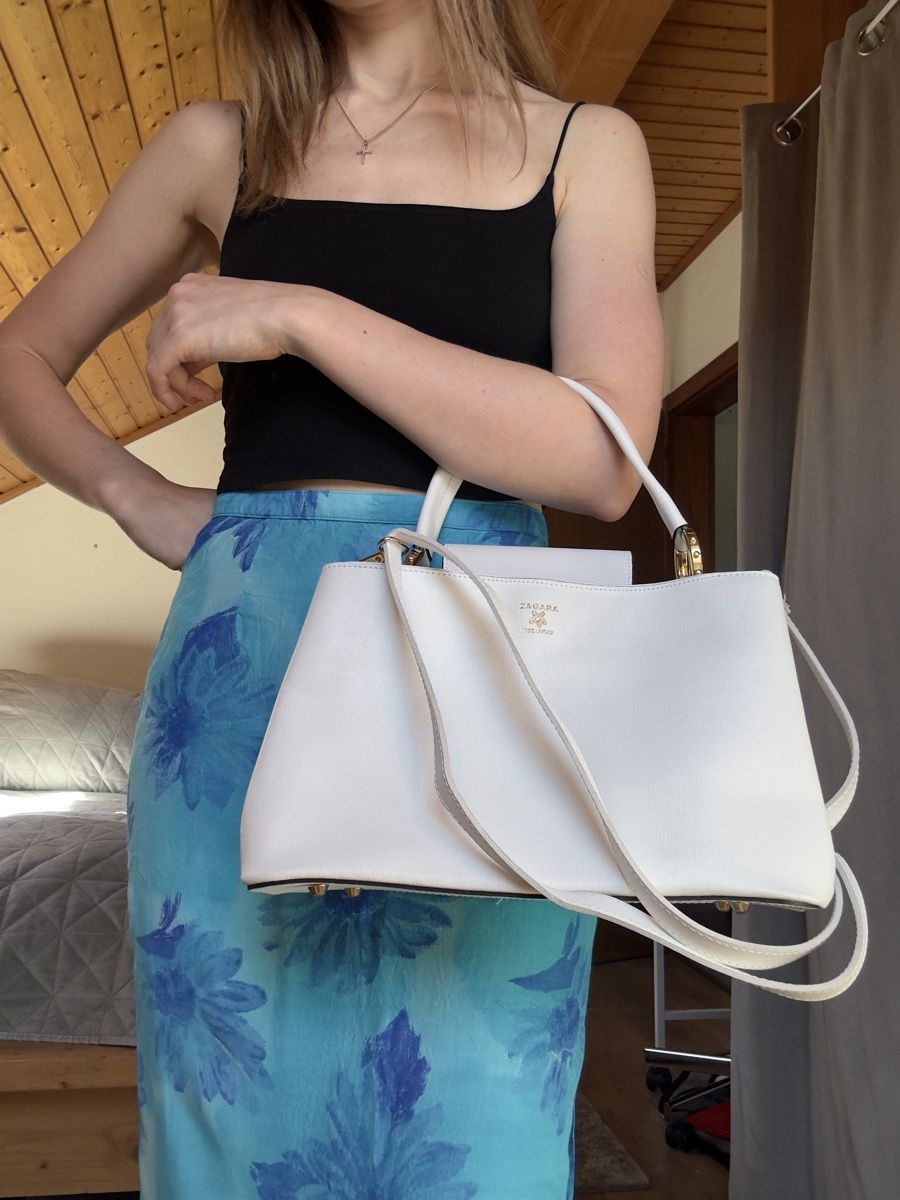 Borse da donna: Sac en similicuir blanc Zagara – Nuovo (secondo la descrizione) da Vuippens venduto da Anna_as 1