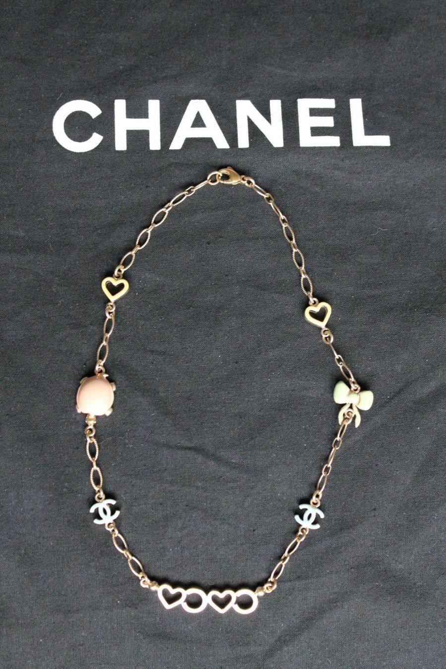 Chanel Catenine: Chanel Coco Hals Kette Collier Sommer – Usato da Wängi venduto da Pambola 7