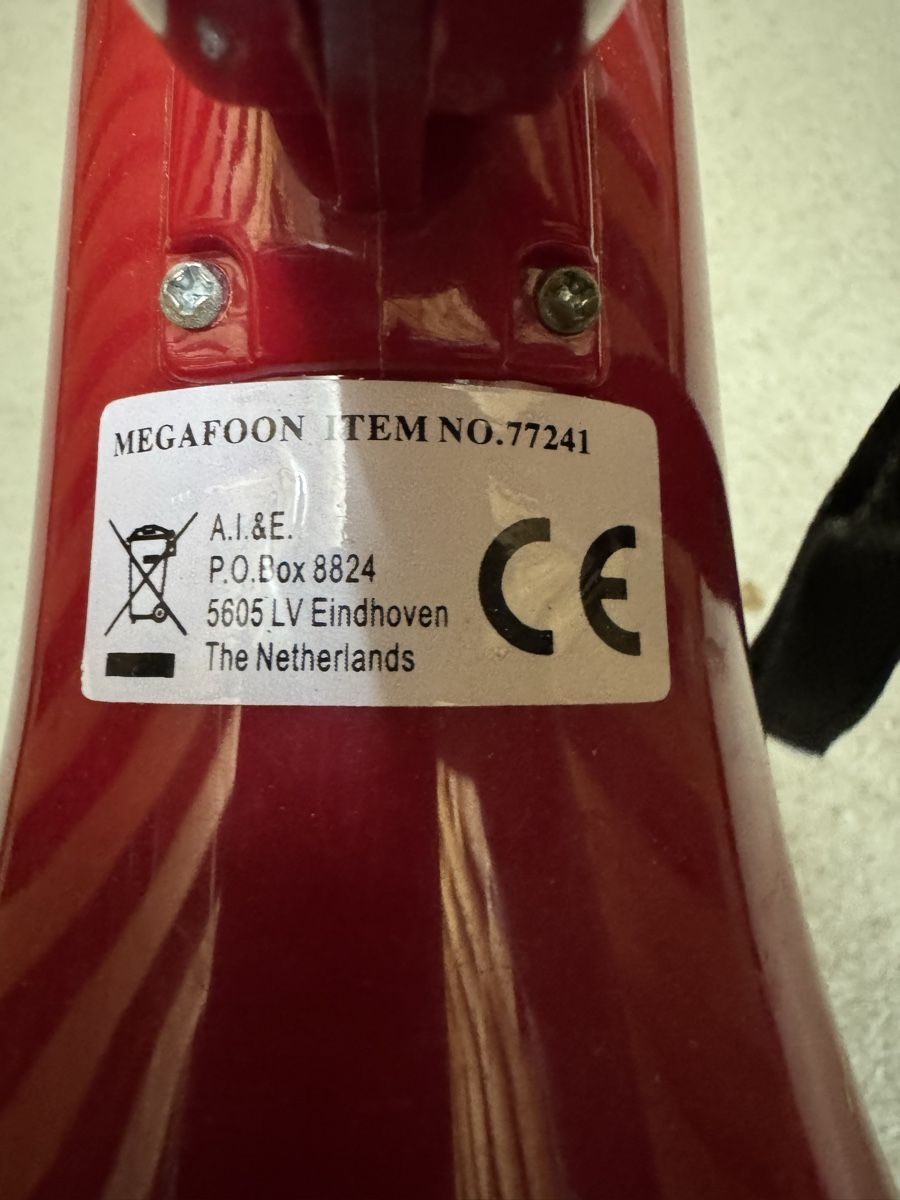 Casse acustiche: Rot Megafon mit Alarmfunktion / Tragegurt  – Usato da Küsnacht ZH venduto da IrischkaB 2