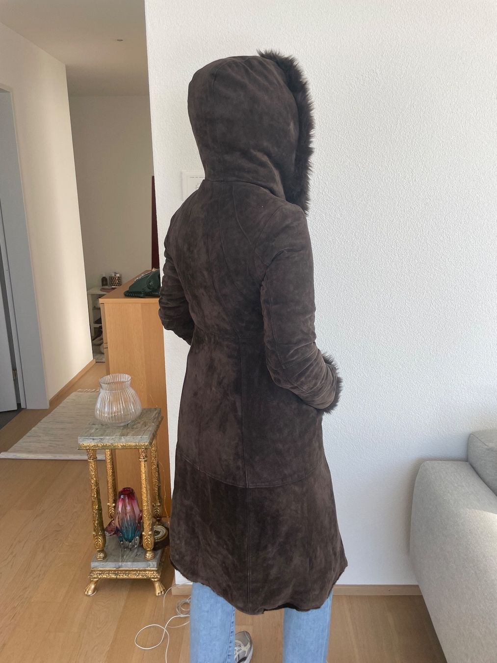 Cappotti: Wildleder Mantel – Nuovo e nell'imballaggio originale da Zürich venduto da erica72 4