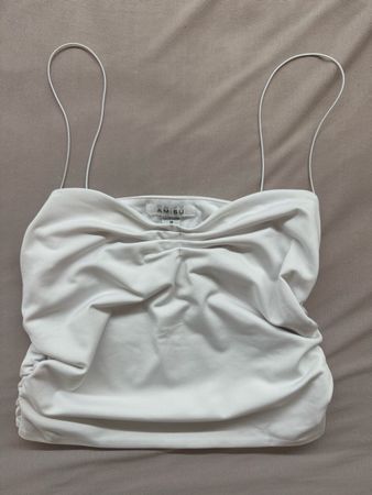 Top blanc taille M bon état