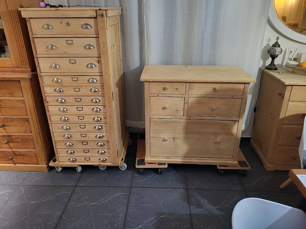 Cassettiere: Wunderschöne antike kommode aus tannenholz – Usato da Hofstetten SO venduto da famburgert 4