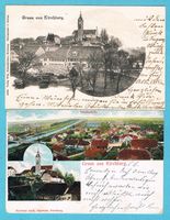 Gruss aus Kirchberg 2 AK von 1901+1905 ! Ab Fr.1!