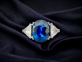 NTE Saphir - Diamant - Ring, Frischknecht, St. Gallen