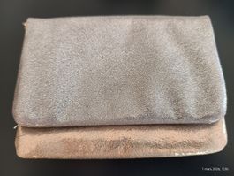 Pochette argent et doré irisée Birchbox - neuve
