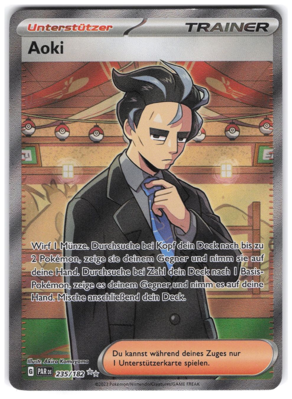 Pokémon Carte collezionabili: Aoki / Larry / Paradoxrift / PAR 235 – Nuovo (secondo la descrizione) da Arni AG venduto da PokemonCardsStore