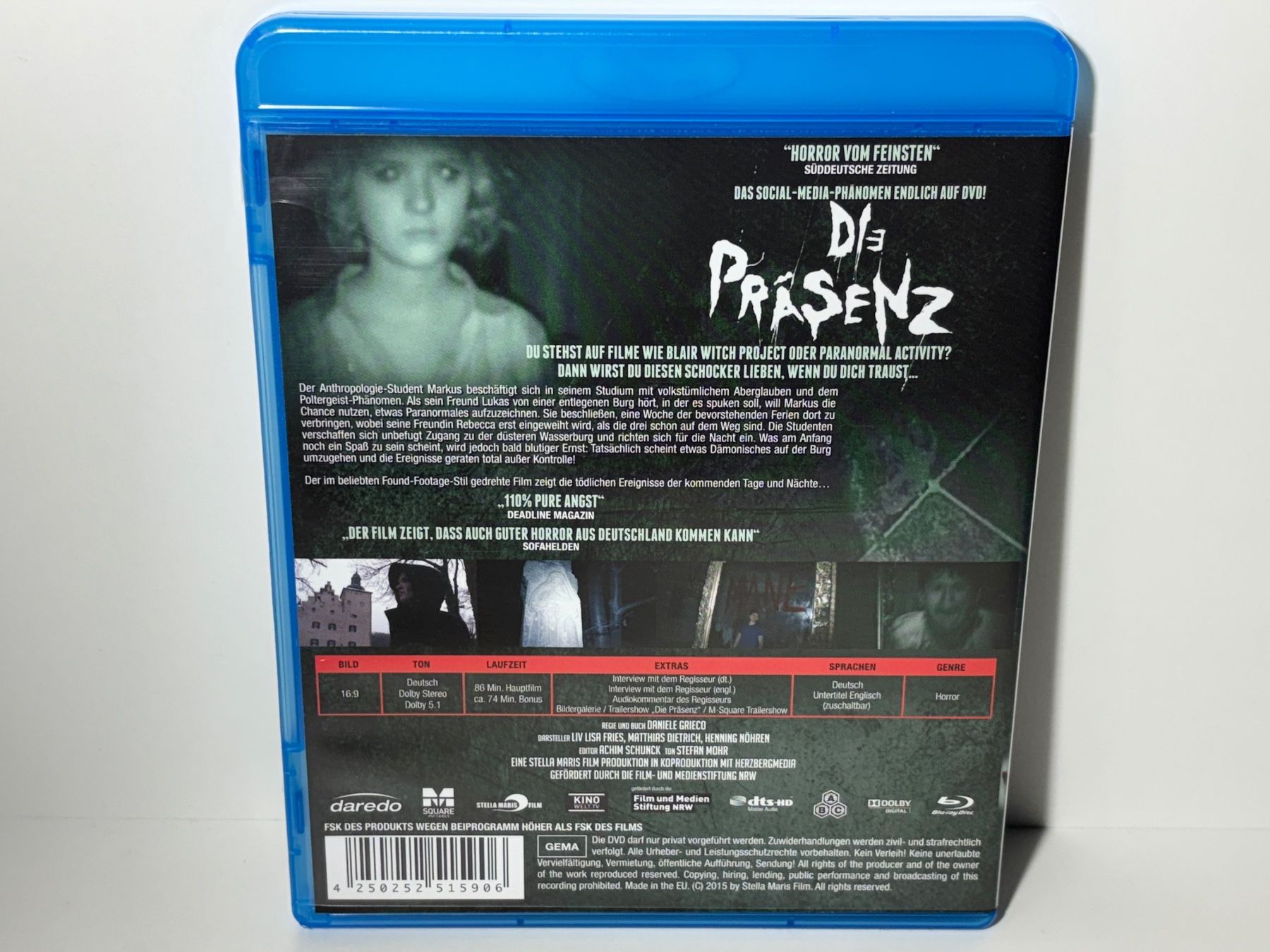 Tutti i DVDs: Die Präsenz Blu Ray – Usato da Wilderswil venduto da Sstriker 1