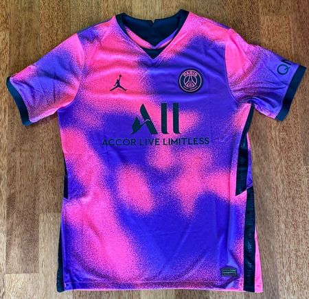 Paris St Germain Fourth Shirt - 2021 - mit Print Mbappé