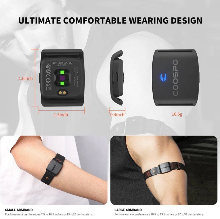 Pièces détachées: Herzfrequenzmesser Pulsgurt Brustgurt Bluetooth/ANT+ & Senso – Neuf avec emballage d'origine à Châtelaine par topshop.switzerland 6