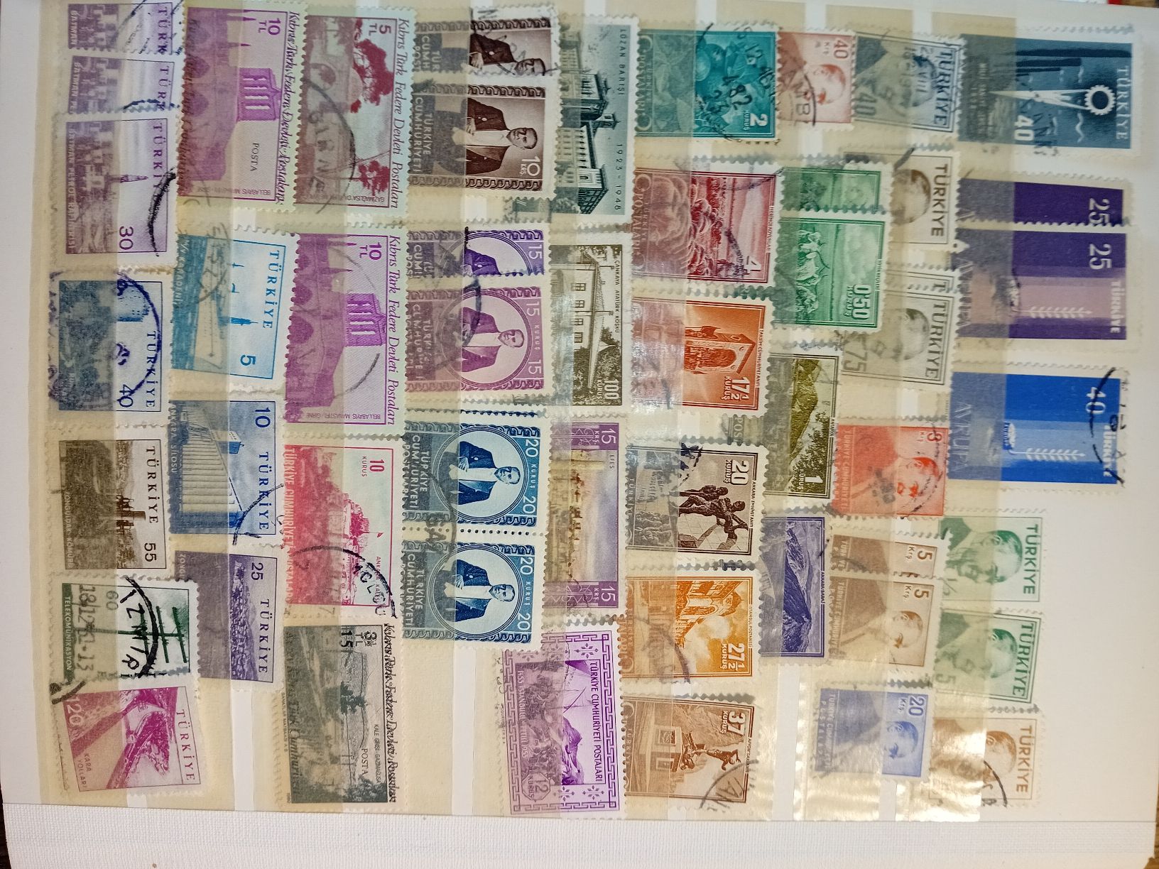 Tutti i francobolli: Türkischen Briefmarken Sammlung ab den Anfang – Usato da speicherschwendi venduto da stephanshorn10 3