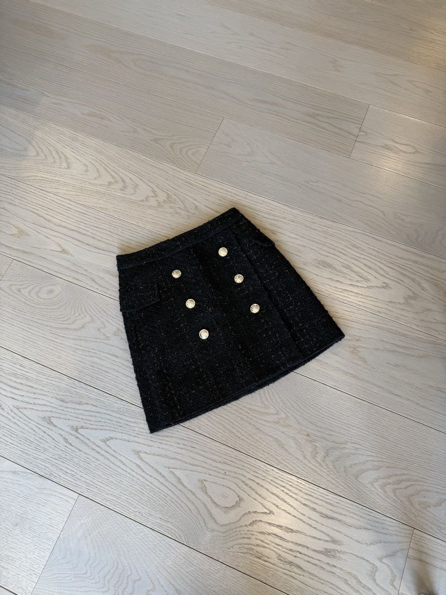 Morgan Gonne: Mini jupe MORGAN noir brodée taille - 34 – Nuovo (secondo la descrizione) da Genève venduto da iry_67wr 2