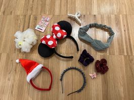 Hair accessories headband bandana micky mouse santa