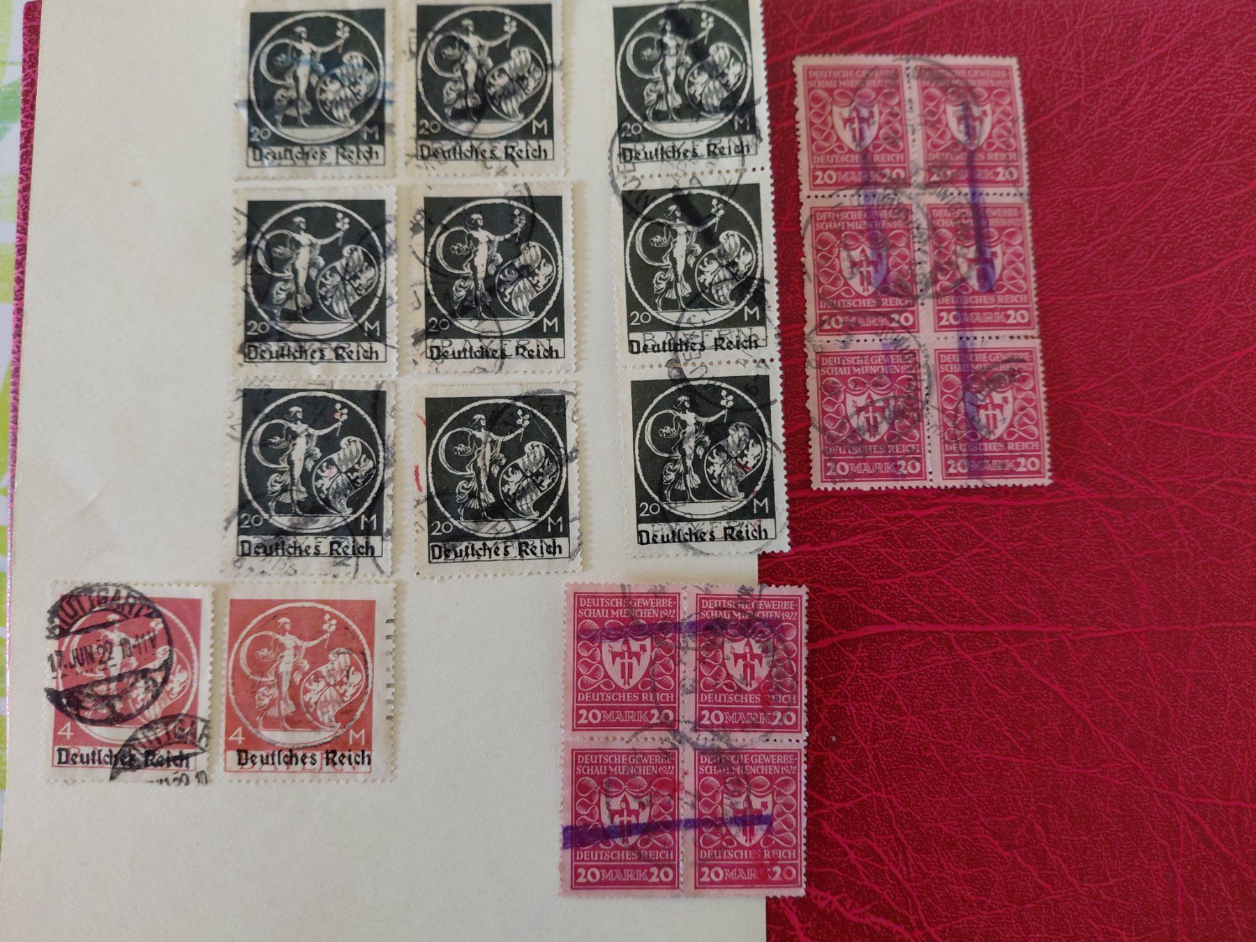 Alle Briefmarken: Schönes Set DR 1923 – Gebraucht aus Horw von Onurb008