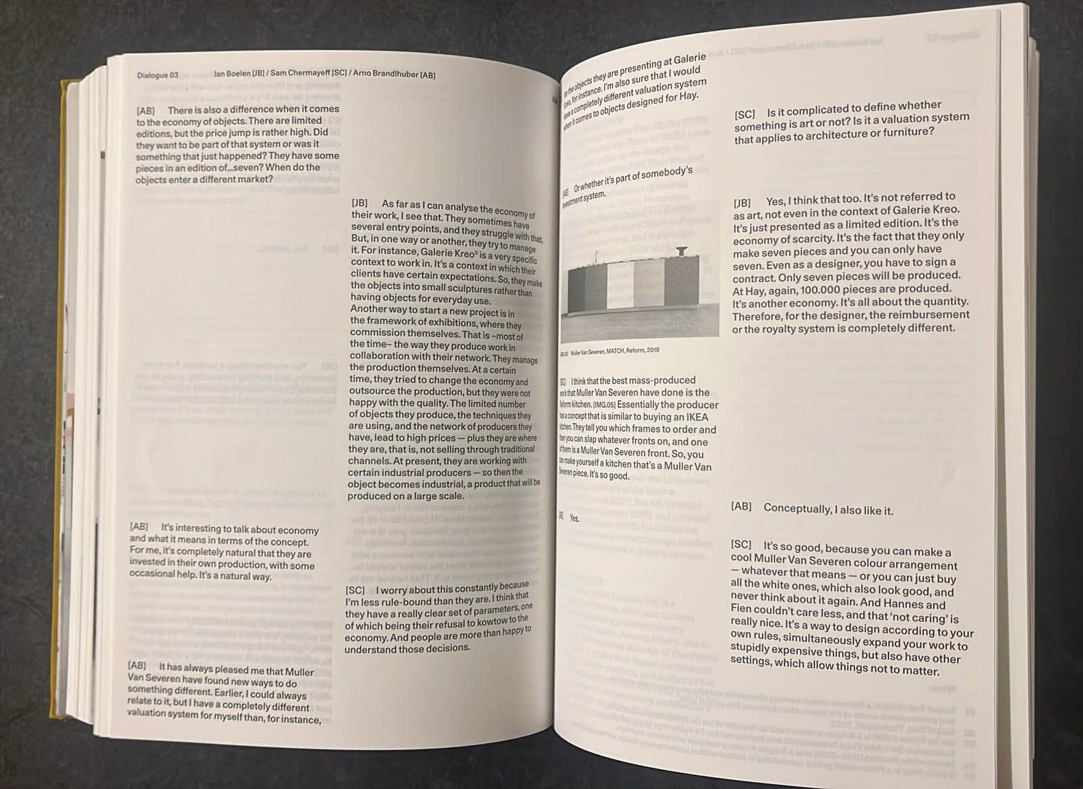 Bücher: Book "Muller Van Severen: Dialogue" – Gebraucht aus Zürich von cmmc 4