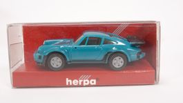 c1 Herpa 020602 Porsche 911 Turbo blau