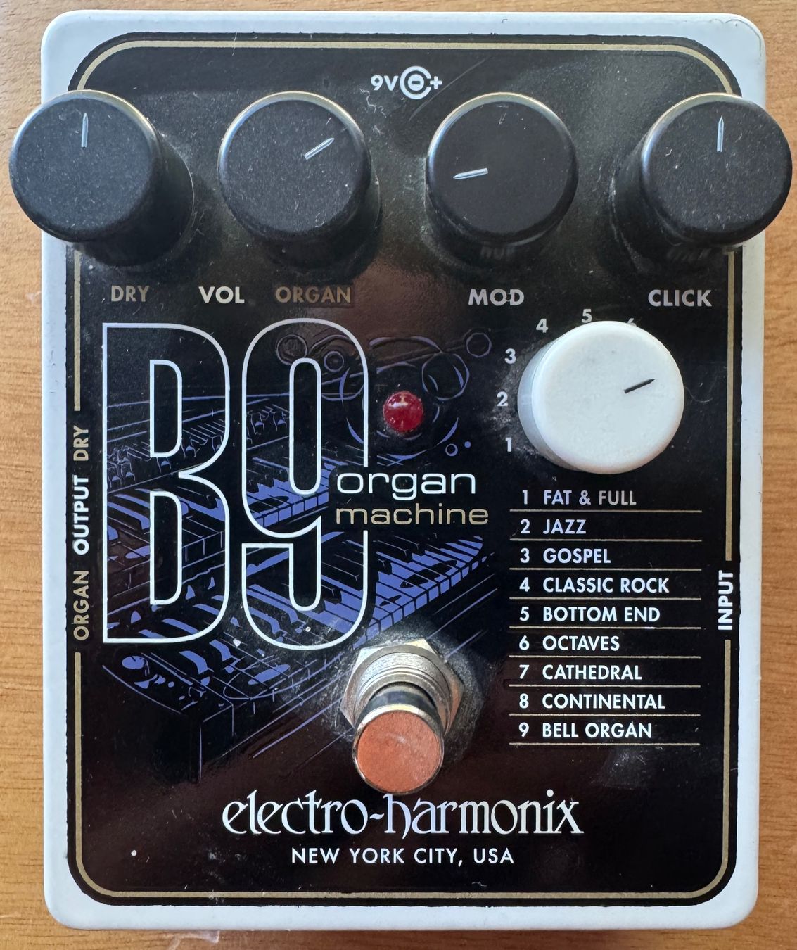 Electro-Harmonix Strumenti musicali: Electro Harmonix B9 Orgel Machine - Top Zustand! – Usato da Dornach venduto da shaker11