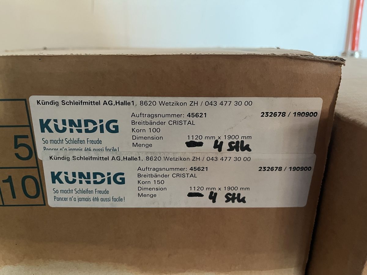 Smerigliatrici & Lucidatrici: Schleifpapier – Nuovo e nell'imballaggio originale da Gurmels venduto da ale_8ld7