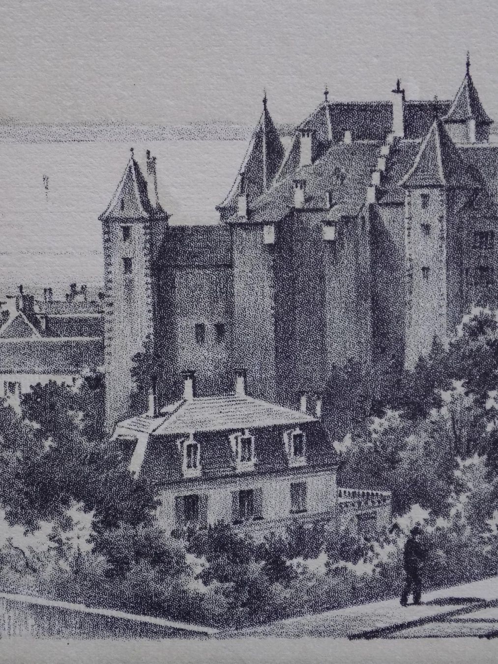 Stiche: Le château de Neuchâtel – Gebraucht aus Risch von Rischli15 5