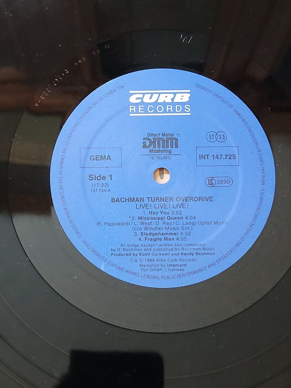 Schallplatten: Bachman-Turner Overdrive - Vinyle 33T – Gebraucht aus La Chaux-de-Fonds von reu_kx5l 3